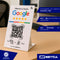 Stand NFC con QR de reseñas Google